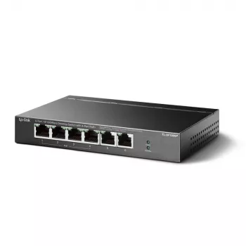 TP-Link TL-SF1006P tīkla slēdzis Nepārvaldāms Fast Ethernet (10/100) Power over Ethernet (PoE) Melns