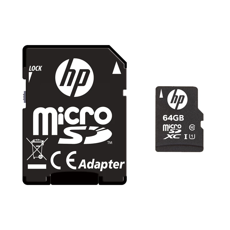 HP SDU64GBXC10HP-EF atmiņas karte 64 GB MicroSDXC UHS-I Class 10