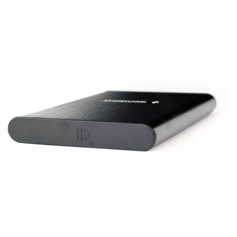GEMBIRD USB 3.1 2.5 collu SATA HDD korpuss ar Type-C portu, matēts alumīnijs - melns