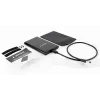 GEMBIRD USB 3.1 2.5 collu SATA HDD korpuss ar Type-C portu, matēts alumīnijs - melns