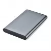 GEMBIRD USB 3.1 2,5 inch SATA HDD korpuss ar Type-C portu, matēts alumīnijs - pelēks