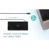 Dokstacija i-tec USB-C Quattro Display ar strāvas padevi 85 W