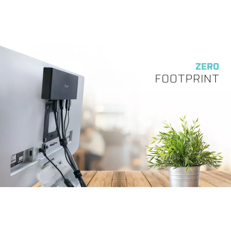Dokstacija i-tec USB-C Quattro Display ar strāvas padevi 85 W