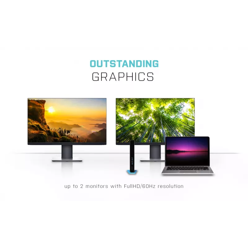 i-tec USB 3.0/USB-C Dual HDMI Docking Station