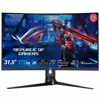 ASUS ROG Strix XG32VC datora monitors 80 cm (31,5 collu) 2560 x 1440 pikseļi Quad HD LED Melns