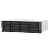 QNAP TS-1673AU-RP-16G NAS/glabāšanas serveris Rack (3U) Ryzen Embedded V1500B 16 GB DDR4 0 TB QNAP QTS Melns, Pelēks