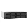 QNAP TS-1673AU-RP-16G NAS/glabāšanas serveris Rack (3U) Ryzen Embedded V1500B 16 GB DDR4 0 TB QNAP QTS Melns, Pelēks