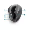 Pele Kensington Pro Fit Ergo Vertical Wireless RF Wireless