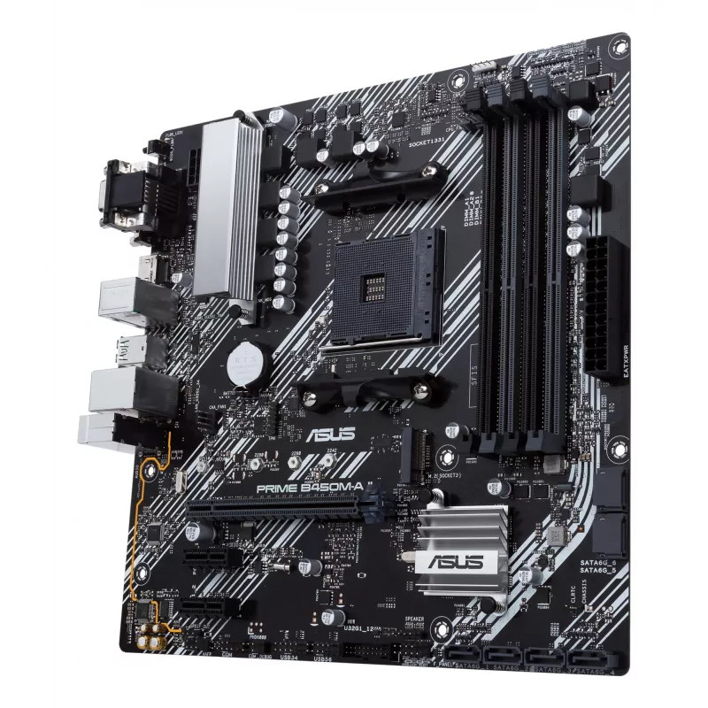 Mātesplate ASUS PRIME B450M-A II AMD B450 Socket AM4 micro ATX