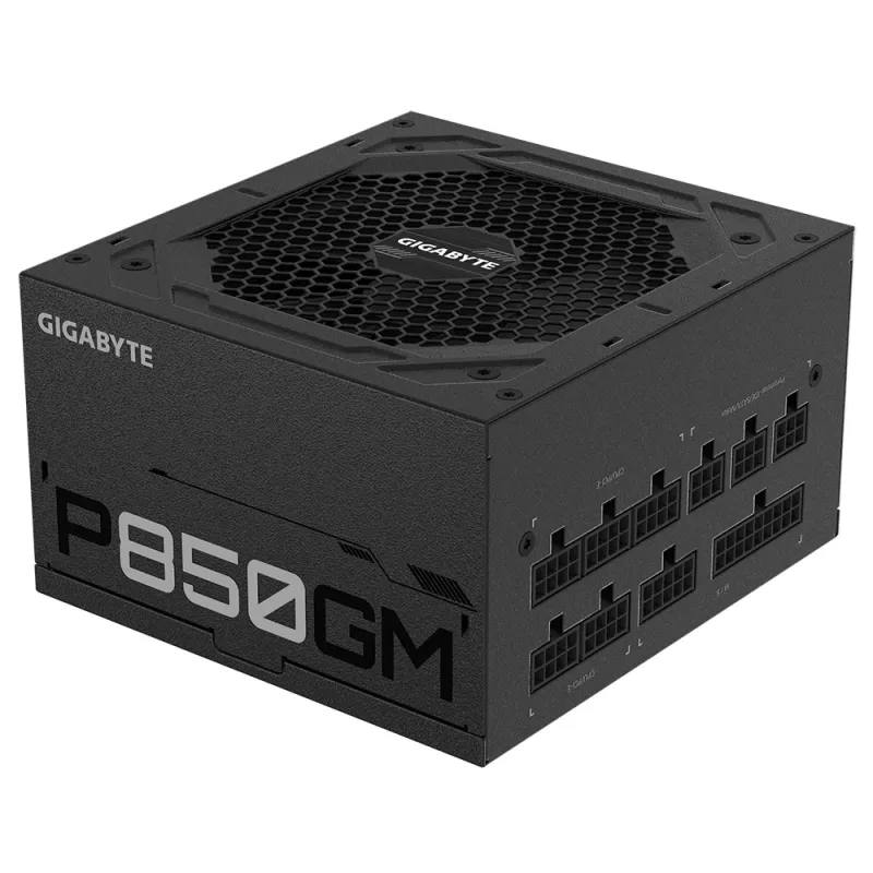 GIGABYTE P850GM barošanas bloks 850 W 20+4 kontaktu ATX ATX Melns
