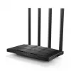 TP-Link Archer C6U bezvadu maršrutētājs Gigabit Ethernet divjoslu (2,4 GHz / 5 GHz) Melns
