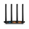 TP-Link Archer C6U bezvadu maršrutētājs Gigabit Ethernet divjoslu (2,4 GHz / 5 GHz) Melns