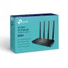 TP-Link Archer C6U bezvadu maršrutētājs Gigabit Ethernet divjoslu (2,4 GHz / 5 GHz) Melns