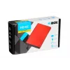 HDD/SSD korpuss IBOX HD-05 sarkans 2,5 collu — USB 3.2 Gen 1 (5 Gbit/s), JMicron JMS578, līdz 10 TB