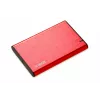 HDD/SSD korpuss IBOX HD-05 sarkans 2,5 collu — USB 3.2 Gen 1 (5 Gbit/s), JMicron JMS578, līdz 10 TB