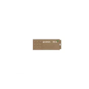 GOODRAM UME3 32 GB USB zibatmiņa, Type-A 3.2 Gen 1, lasīšana 60 MB/s, rakstīšana 20 MB/s, bronzas krāsas vāciņš