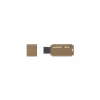 GOODRAM UME3 32 GB USB zibatmiņa, Type-A 3.2 Gen 1, lasīšana 60 MB/s, rakstīšana 20 MB/s, bronzas krāsas vāciņš