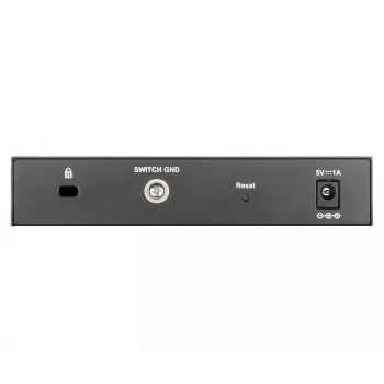 D-Link DGS-1100-08V2 Pārvaldāms L2 Gigabit Ethernet (10/100/1000) Melns