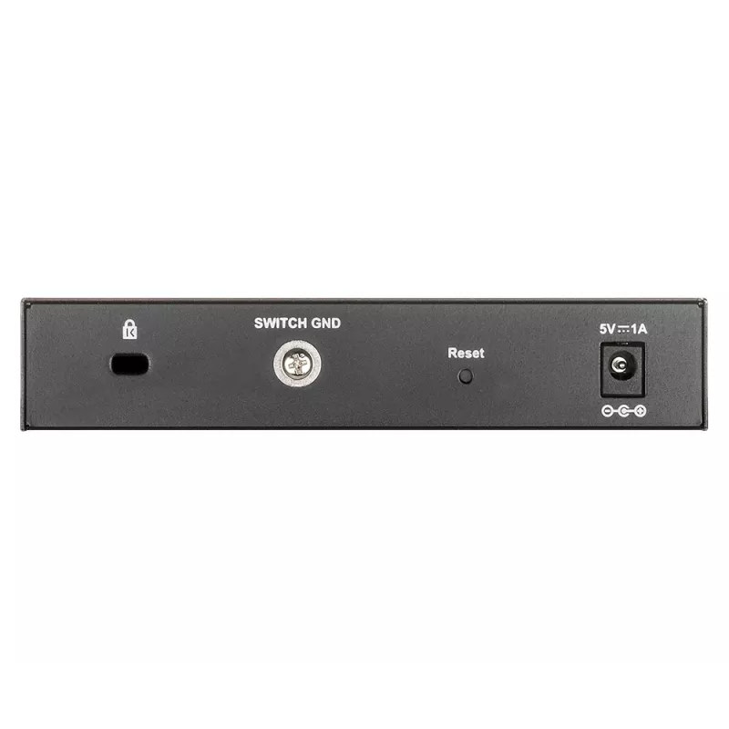 D-Link DGS-1100-08V2 Pārvaldāms L2 Gigabit Ethernet (10/100/1000) Melns