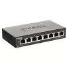 D-Link DGS-1100-08V2 Pārvaldāms L2 Gigabit Ethernet (10/100/1000) Melns
