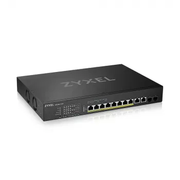 Zyxel XS1930-12HP-ZZ0101F tīkla slēdzis, pārvaldīts L3, 10G Ethernet (100/1000/10000), Power over Ethernet (PoE), melns