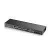 Zyxel GS2220-28-EU0101F tīkla slēdzis Pārvaldīts L2 Gigabit Ethernet (10/100/1000) Melns