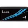 Aerocool LUX650 PC barošanas bloks 650W 80 Plus Bronze 230V 88% efektivitāte Melns