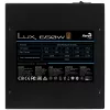 Aerocool LUX650 PC barošanas bloks 650W 80 Plus Bronze 230V 88% efektivitāte Melns