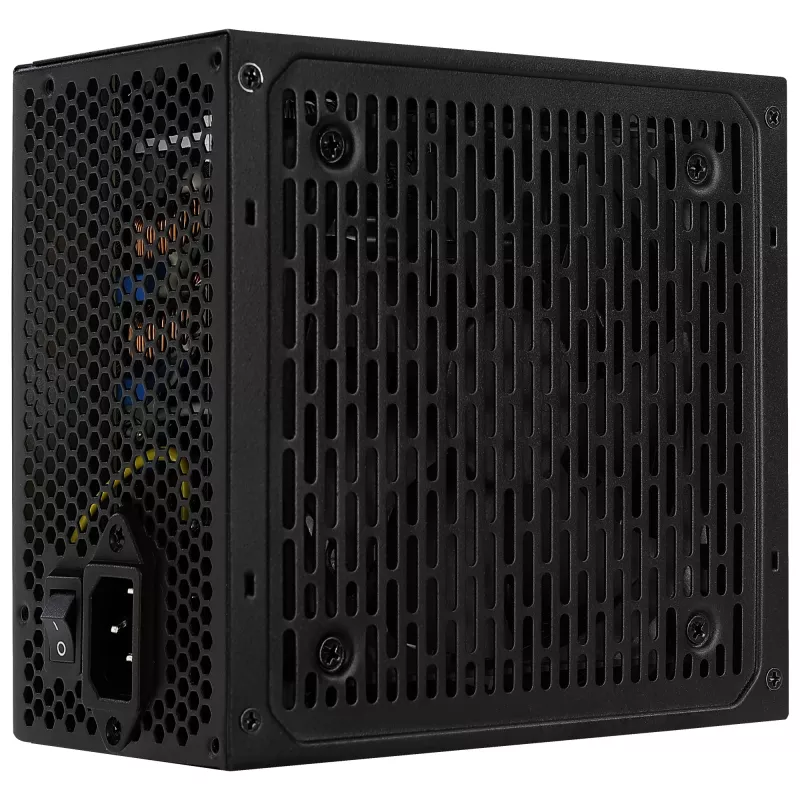 Aerocool LUX650 PC barošanas bloks 650W 80 Plus Bronze 230V 88% efektivitāte Melns