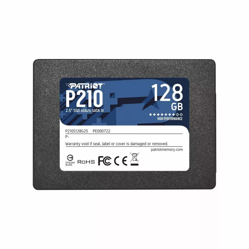 Patriot Memory P210 2.5 collas 128GB Serial ATA III 450/350 MB/s