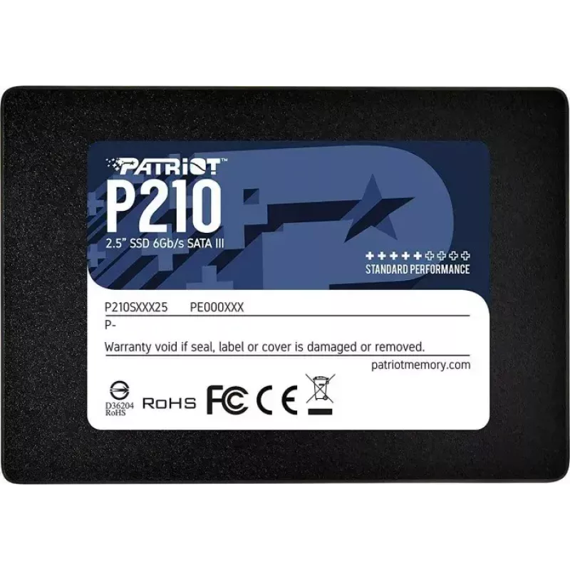 Patriot Memory P210 2.5 collas 128GB Serial ATA III 450/350 MB/s