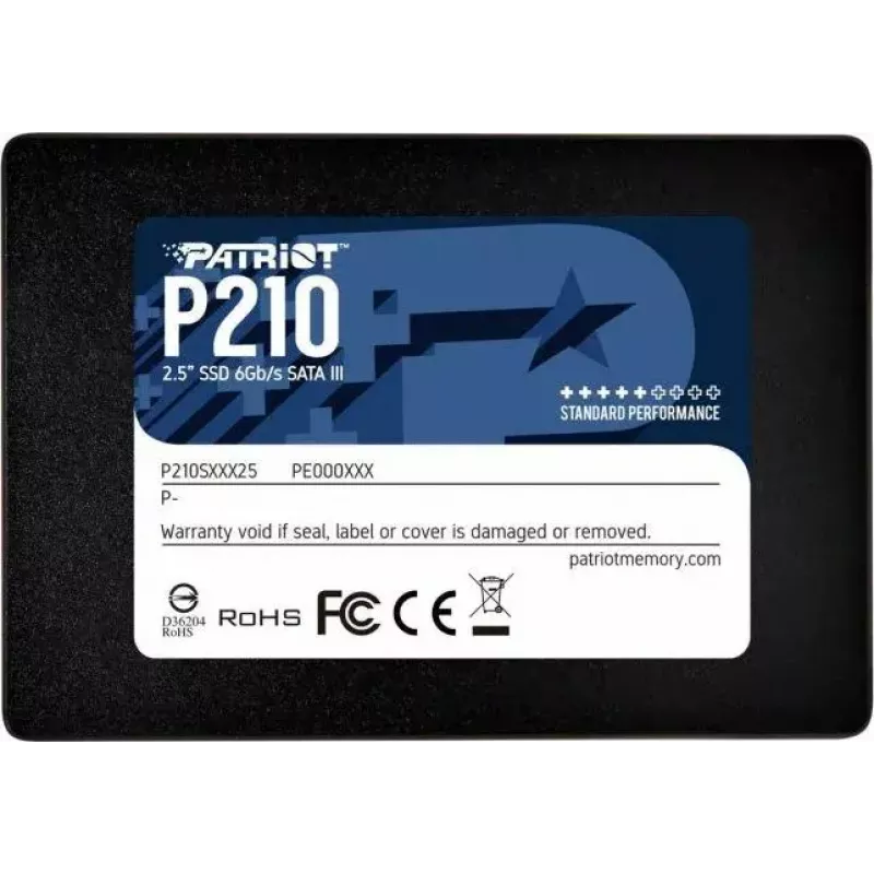 Patriot Memory P210 2.5 collas 128GB Serial ATA III 450/350 MB/s