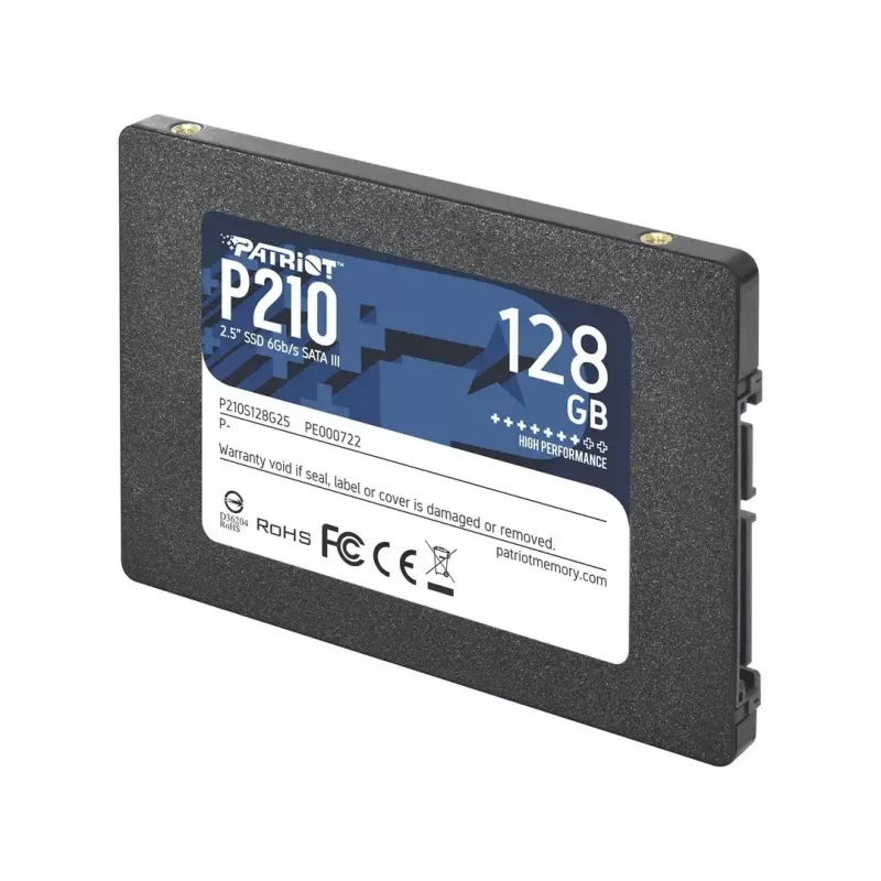 Patriot Memory P210 2.5 collas 128GB Serial ATA III 450/350 MB/s