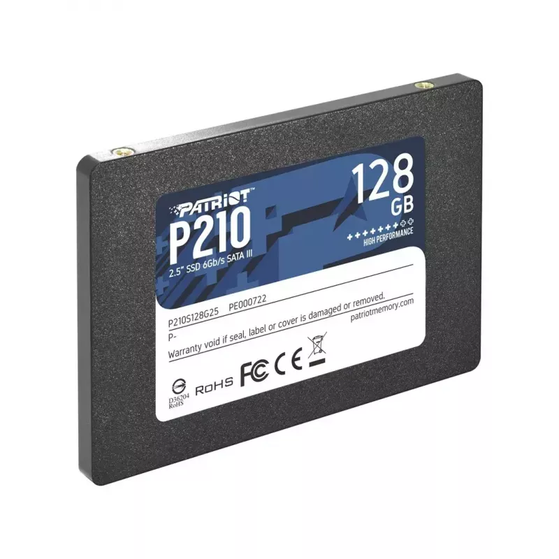 Patriot Memory P210 2.5 collas 128GB Serial ATA III 450/350 MB/s