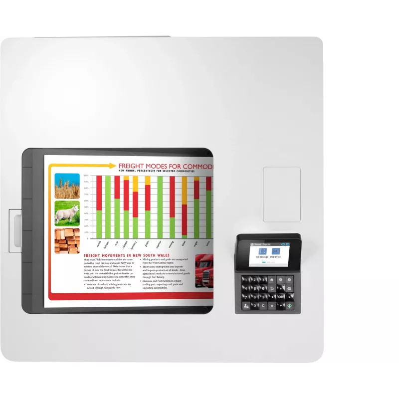 HP Color LaserJet Enterprise M554dn printeris, lāzeris, krāsu, 1200 x 1200 DPI, A4, 33 ppm, abpusējā drukāšana