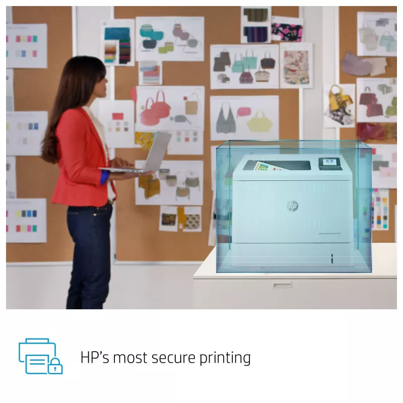 HP Color LaserJet Enterprise M554dn printeris, lāzeris, krāsu, 1200 x 1200 DPI, A4, 33 ppm, abpusējā drukāšana