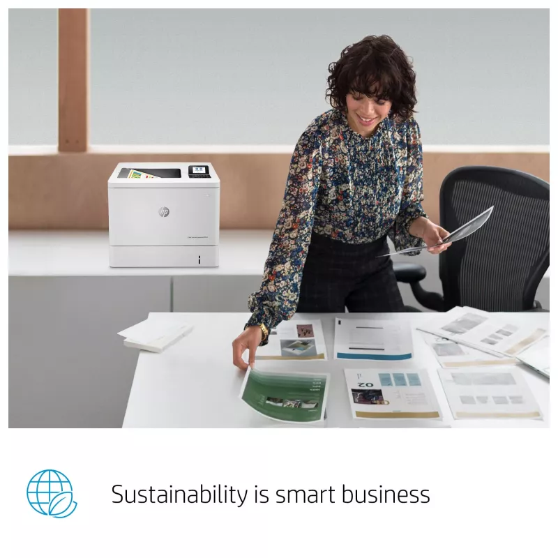 HP Color LaserJet Enterprise M554dn printeris, lāzeris, krāsu, 1200 x 1200 DPI, A4, 33 ppm, abpusējā drukāšana