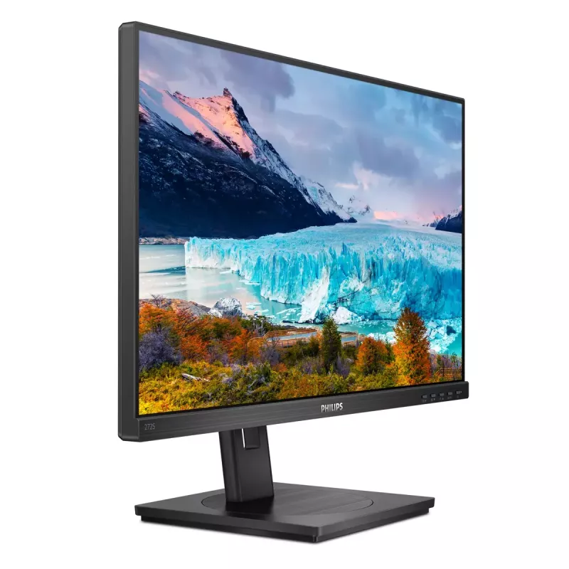 Philips S Line 272S1AE/00 datora monitors 68.6 cm (27 colli) 1920 x 1080 pikseļi Full HD LCD Melns