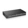 Zyxel GS1100-24E Nepārvaldāms Gigabit Ethernet (10/100/1000) Melns