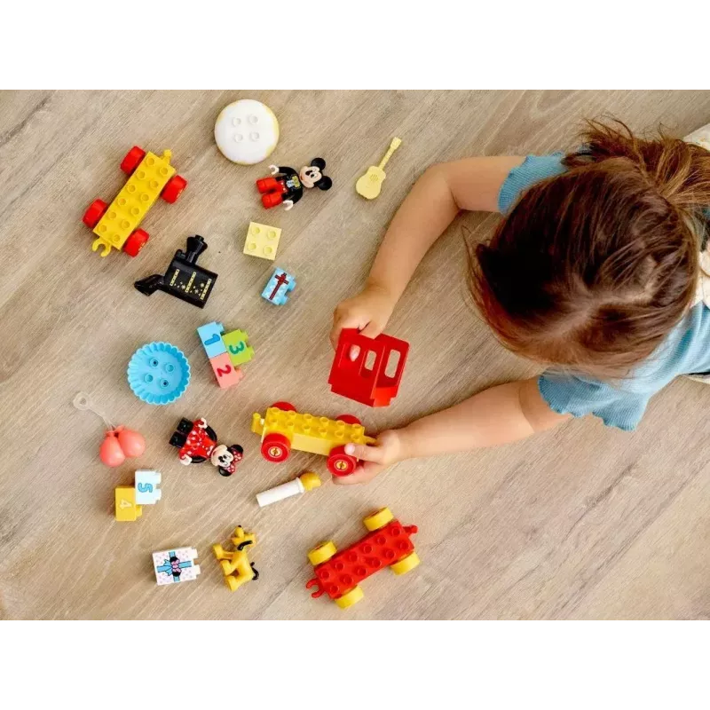 LEGO DUPLO komplekts 10941 Mikija un Minnijas dzimšanas diena — DUPLO figūriņas, 22 gab., no 2 gadu vecuma