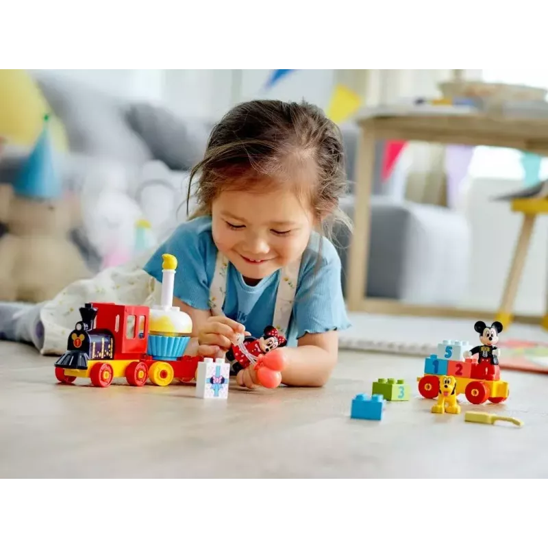 LEGO DUPLO komplekts 10941 Mikija un Minnijas dzimšanas diena — DUPLO figūriņas, 22 gab., no 2 gadu vecuma