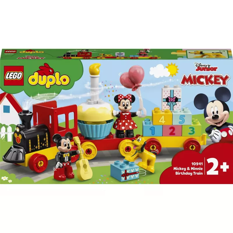 LEGO DUPLO komplekts 10941 Mikija un Minnijas dzimšanas diena — DUPLO figūriņas, 22 gab., no 2 gadu vecuma