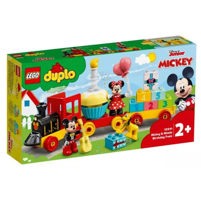 LEGO DUPLO komplekts 10941 Mikija un Minnijas dzimšanas diena — DUPLO figūriņas, 22 gab., no 2 gadu vecuma