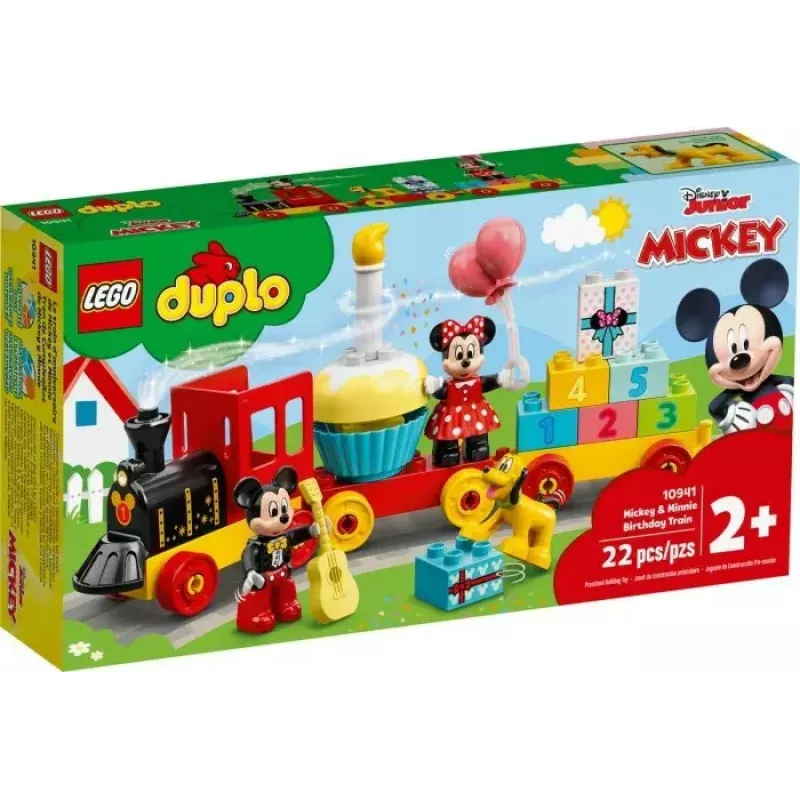 LEGO DUPLO komplekts 10941 Mikija un Minnijas dzimšanas diena — DUPLO figūriņas, 22 gab., no 2 gadu vecuma
