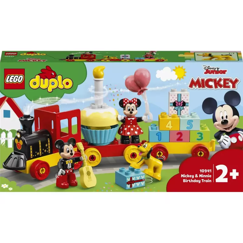 LEGO DUPLO komplekts 10941 Mikija un Minnijas dzimšanas diena — DUPLO figūriņas, 22 gab., no 2 gadu vecuma