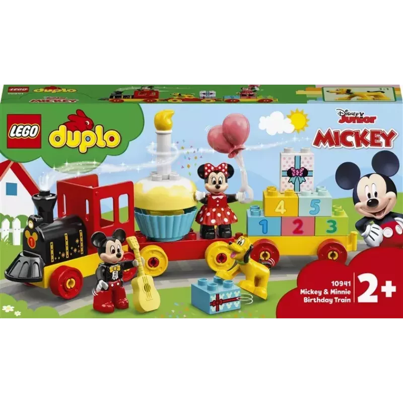 LEGO DUPLO komplekts 10941 Mikija un Minnijas dzimšanas diena — DUPLO figūriņas, 22 gab., no 2 gadu vecuma