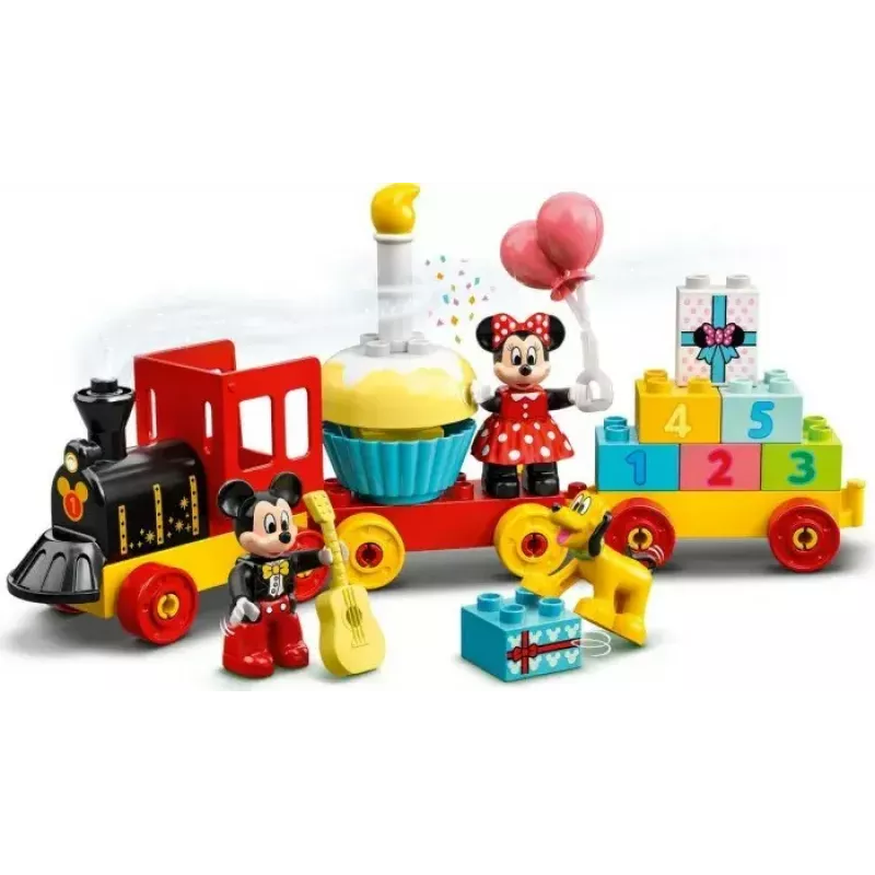 LEGO DUPLO komplekts 10941 Mikija un Minnijas dzimšanas diena — DUPLO figūriņas, 22 gab., no 2 gadu vecuma