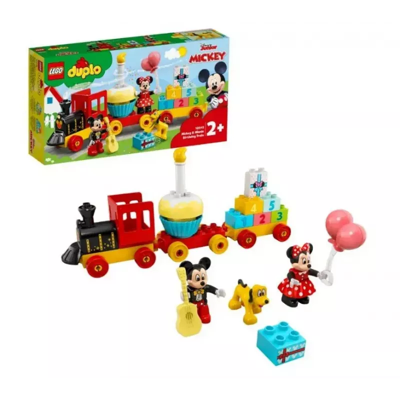 LEGO DUPLO komplekts 10941 Mikija un Minnijas dzimšanas diena — DUPLO figūriņas, 22 gab., no 2 gadu vecuma
