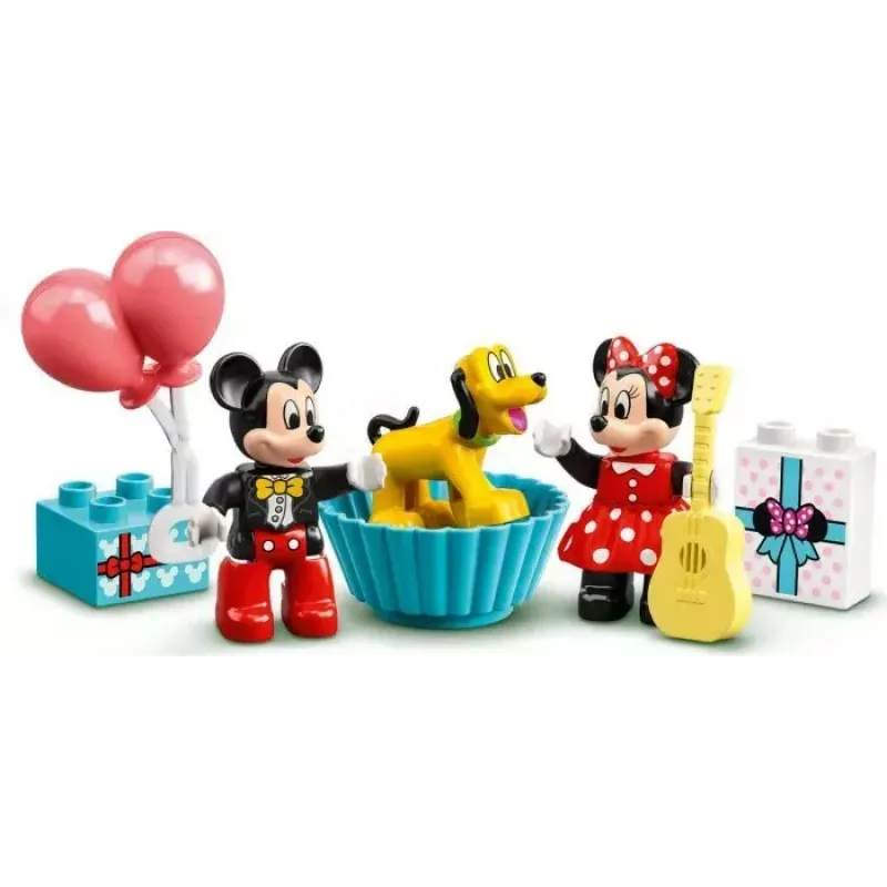 LEGO DUPLO komplekts 10941 Mikija un Minnijas dzimšanas diena — DUPLO figūriņas, 22 gab., no 2 gadu vecuma