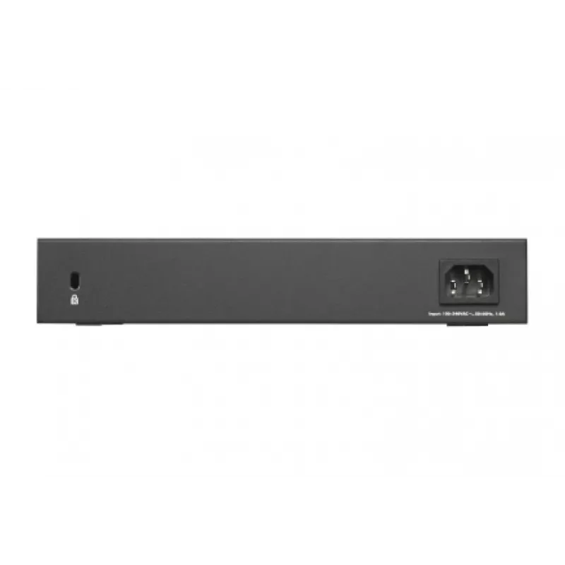 NETGEAR GS324 Nepārvaldāms Gigabitu Ethernet (10/100/1000) Melns